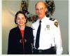 With Aline Chrétien, Prime Minister's wife